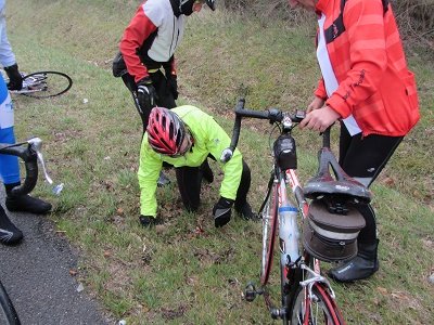 03 Chute de Félix le 6 mars 2016 lors de La Marcelou .JPG