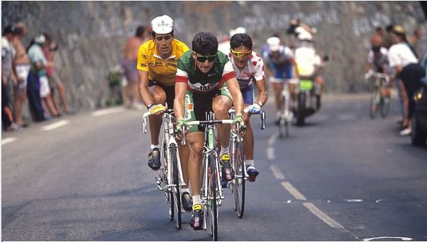 souvenir tour 1991 indurain-Bugno-Chiappucci.....JPG