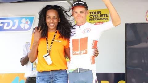 Gert Kivistik maillot blanc sur la 3ème étape du Tour de la Martinique 2022.jpeg