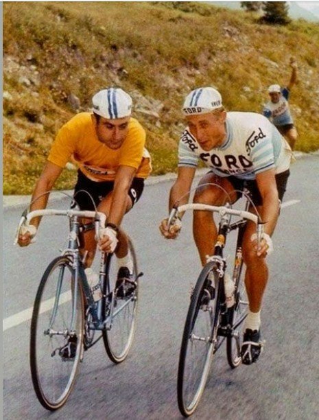 Souvenir Tour 1966 L'entente cordiale entre Lucien aimar.jpg