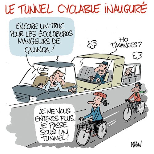 le tunnel pour les cyclistes à Montpellier.jpg