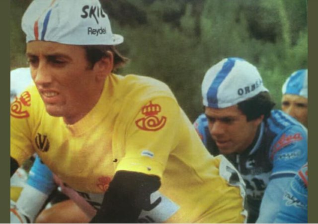 souvenir ERIC CARITOUX vuelta  1984.JPG